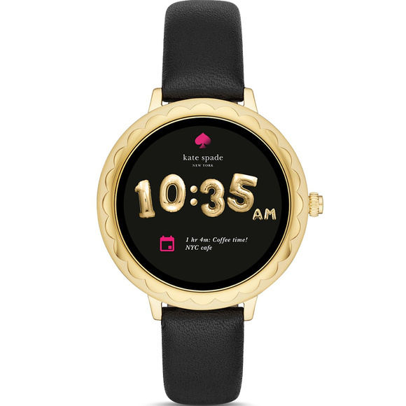 kate spade Accessories - Kate Spade Gold Scallop Touchscreen Smartwatch